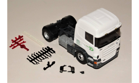1/43 Eligor #114505 SCANIA R440 Citerne Pulvee Transports DESERT 2010 white, масштабная модель, scale43