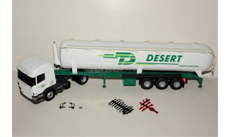 1/43 Eligor #114505 SCANIA R440 Citerne Pulvee Transports DESERT 2010 white, масштабная модель, scale43