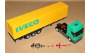 1/43 LBS #11267 IVECO EuroStar (4x2) 1993-2002 ’IVECO’ green/yellow, Italy, масштабная модель, LBS, made in France, scale43