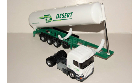 1/43 Eligor #114505 SCANIA R440 Citerne Pulvee Transports DESERT 2010 white, масштабная модель, scale43