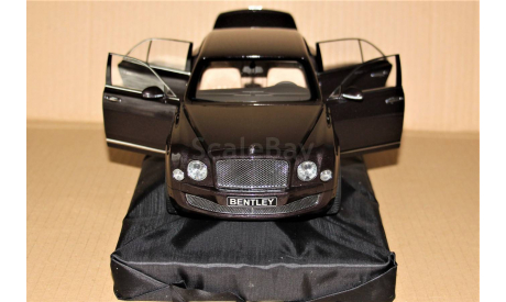 1/18 Minichamps BENTLEY Mulsanne 2010 brown metallic, масштабная модель, scale18