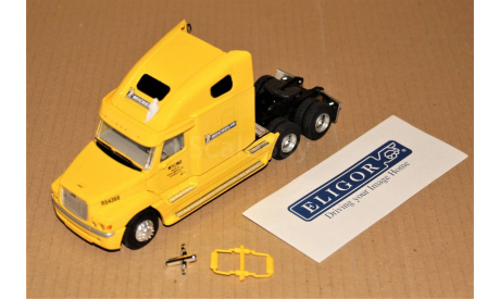 1/43 Eligor #200032 Freightliner FLC120 Century Class MICHELIN America yellow, масштабная модель, scale43