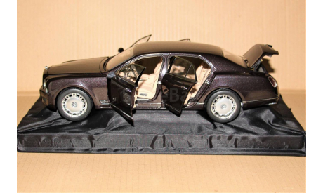 1/18 Minichamps BENTLEY Mulsanne 2010 brown metallic, масштабная модель, scale18