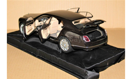 1/18 Minichamps BENTLEY Mulsanne 2010 brown metallic, масштабная модель, scale18