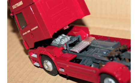 1/43 Eligor SCANIA R500 V8 New Topline Benne Cerealiere SOLUTRANS 2010 red/creme, масштабная модель, scale43