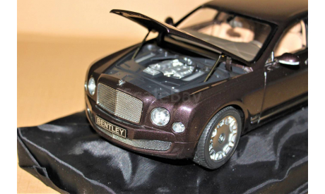 1/18 Minichamps BENTLEY Mulsanne 2010 brown metallic, масштабная модель, scale18