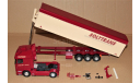 1/43 Eligor SCANIA R500 V8 New Topline Benne Cerealiere SOLUTRANS 2010 red/creme, масштабная модель, scale43