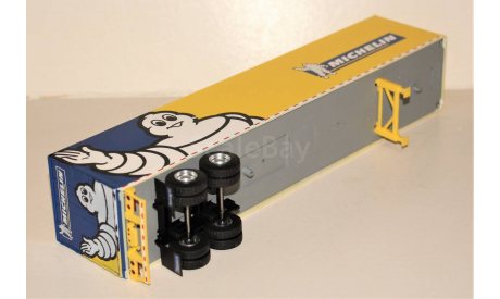 1/43 Eligor #200032 Freightliner FLC120 Century Class MICHELIN America yellow, масштабная модель, scale43