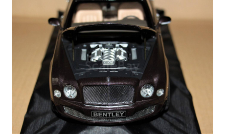 1/18 Minichamps BENTLEY Mulsanne 2010 brown metallic, масштабная модель, scale18