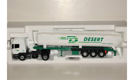 1/43 Eligor #114505 SCANIA R440 Citerne Pulvee Transports DESERT 2010 white, масштабная модель, scale43