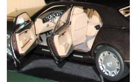 1/18 Minichamps BENTLEY Mulsanne 2010 brown metallic, масштабная модель, scale18