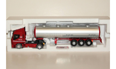 1/43 Eligor #114384 IVECO Stralis 450 ACtive Space CANIL 2007 dark red, масштабная модель, scale43