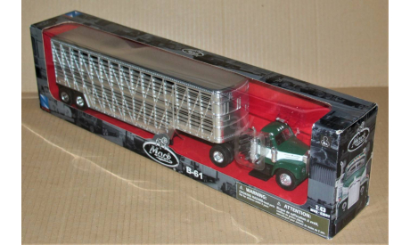 1/43 New Ray #16113 MACK B-61 + Trailer 1953 green/silver, масштабная модель, scale43