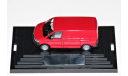 1/87 Wiking #411381 VOLKSWAGEN Transporter T5 2003-2009 dark red, Germany, масштабная модель, scale87