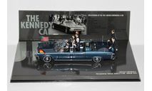 1/43 Minichamps LINCOLN Continental X-100 Presidential Parade Vehicle Berlin 1963 J.F.Kennedy/W.Brand/K.Adenauer blue metallic, масштабная модель, scale43