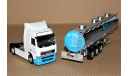 1/43 Eligor VOLVO FH12.480 Restyle Citerne Chromee Caustic Soda white/chrome, масштабная модель, scale43