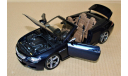 1/18 Kyosho BMW M6 (E64) Convertible 2005 blue metallic, масштабная модель, scale18