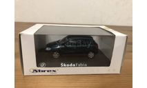 Skoda Fabia II hatch, масштабная модель, Škoda, Abrex junior, scale43