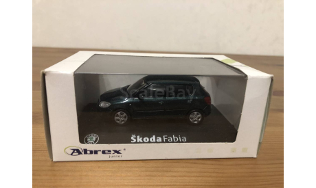 Skoda Fabia II hatch, масштабная модель, Škoda, Abrex junior, scale43