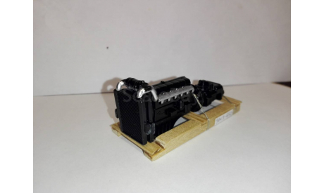 Двигатель ЯМЗ-650, масштабная модель, 1:43, 1/43