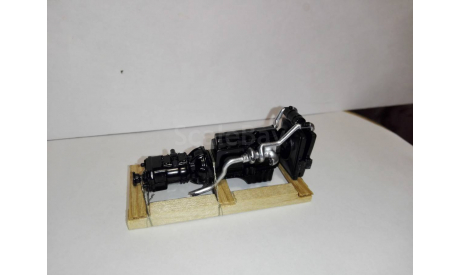 Двигатель ЯМЗ-650, масштабная модель, 1:43, 1/43