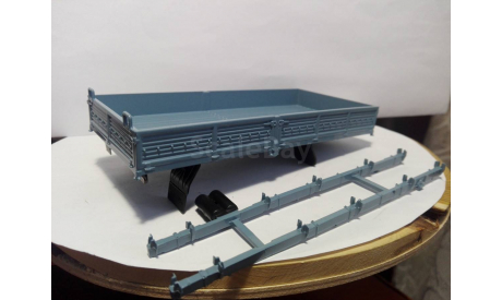 Прицеп ГКБ-8350 +кузов камаз 5320, масштабная модель, ПАО КАМАЗ, 1:43, 1/43