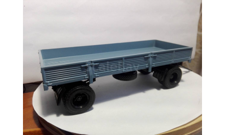 Прицеп ГКБ-8350 +кузов камаз 5320, масштабная модель, ПАО КАМАЗ, 1:43, 1/43