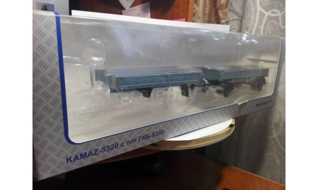 Прицеп ГКБ-8350 +кузов камаз 5320, масштабная модель, ПАО КАМАЗ, 1:43, 1/43