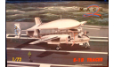 Палубный самолет ДРЛО E-1 Tracer 1:72 Mach-2, сборные модели авиации, scale72