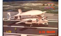 Палубный самолет ДРЛО E-1 Tracer 1:72 Mach-2, сборные модели авиации, scale72