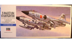 истребитель F-104J/CF-104 Starfighter 1:72 Hasegawa