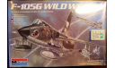 ударный самолет F-105G Wild Weasel 1:72 Monogram, сборные модели авиации, scale72