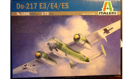 Бомбардировщик Дорнье Do 217E-3/E-4/E-5 с Hs 293 1:72 Italeri, сборные модели авиации, Dornier, scale72