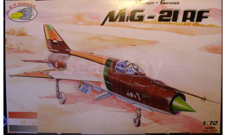 разведчик  МиГ-21РФ 1:72  RV aircraft, сборные модели авиации, scale72