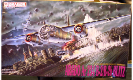 бомбардировщик Arado Ar-234B-2/B-2b Blitz 1:72 Dragon, сборные модели авиации, scale72
