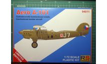 легкий бомбардировщик Aero A-101 Praga 1:72 RS model, сборные модели авиации, RS models, scale72