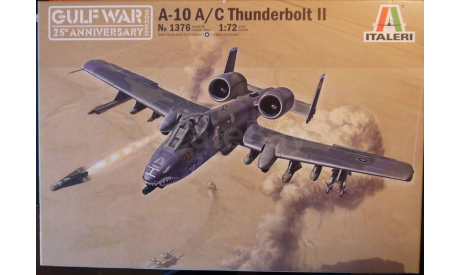 штурмовик Fairchild A-10A/C Thunderbolt II  (Gulf war)  1:72 Italeri, сборные модели авиации, scale72