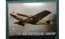 пикирующий бомбардировщик A-36A Apache 1:72 BrenGun, сборные модели авиации, scale72