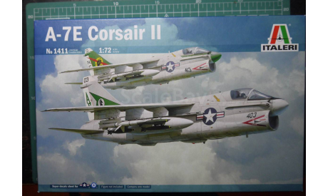 палубный штурмовик A-7E Corsair II 1:72 Italeri, сборные модели авиации, 1/72