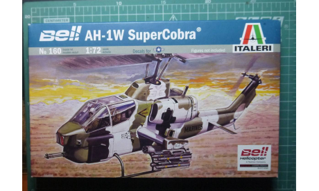 ударный вертолет AH-1W SuperCobra 1:72 Italeri, сборные модели авиации, scale72