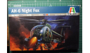 Боевой вертолет AH-6A Night Fox 1:72 Italeri, сборные модели авиации, scale72