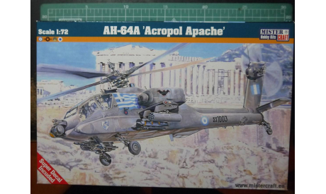 AH-64A  Apache (Acropol Apache) 1:72 Mistercraft, сборные модели авиации, scale72