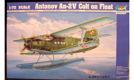 гидросамолет Ан-2В 1:72 Trumpeter, сборные модели авиации, scale72