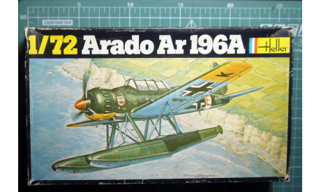 гидросамолет Arado Ar 196A  1:72 Heller, сборные модели авиации, 1/72