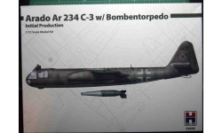 бомбардировщик Arado Ar 234C-3 Lightning + BT1400 1:72 Hobby 2000/Dragon