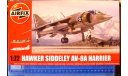 Штурмовик ВВП AV-8A Harrier 1:72 Airfix (NEW), сборные модели авиации, scale72