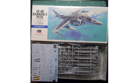 Штурмовик ВВП AV-8B Harrier II plus 1:72 Hasegawa, сборные модели авиации, scale72