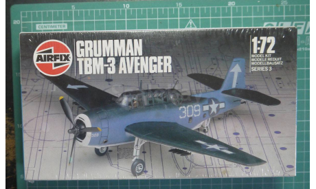 Палубный торпедоносец  Avenger TBM-3 1:72 Airfix, сборные модели авиации, 1/72
