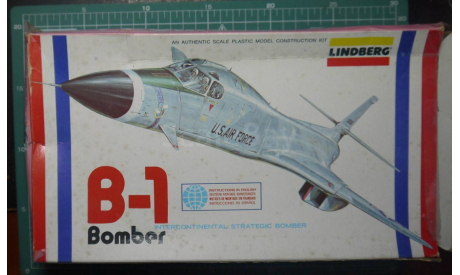 бомбардировщик B-1 Lancer  1:144 Lindberg, сборные модели авиации, 1/144