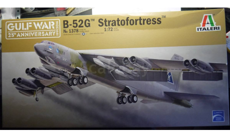 бомбардировщик B-52G Stratofortress Gulf war 1:72 Italeri, сборные модели авиации, Boeing, scale72